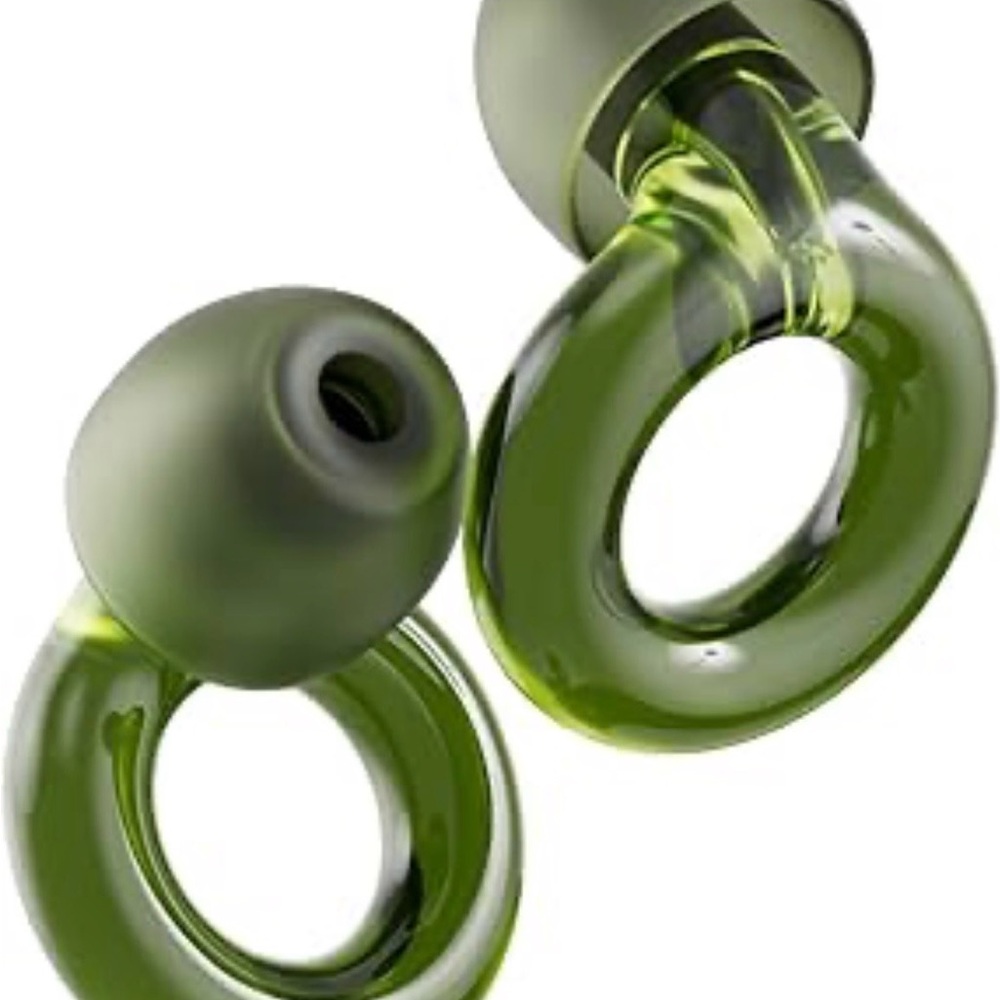 Olive Green Silicone Earbud Tips - Compatible Replacement